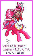Sailor Chibi Moon as a My Little Pony type centaurette!
